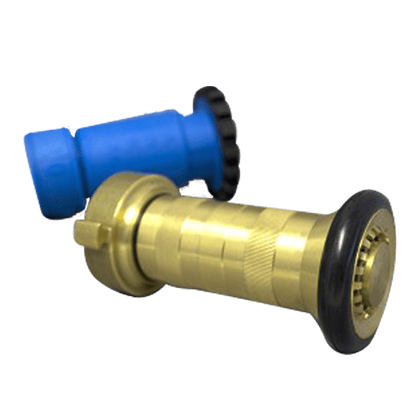 spraytech brass and plastic blue adjustable hand nozzles
